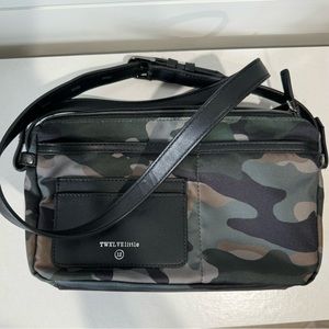 Twelvelittle By My Side Crossbody or Hip Bag In Camouflage